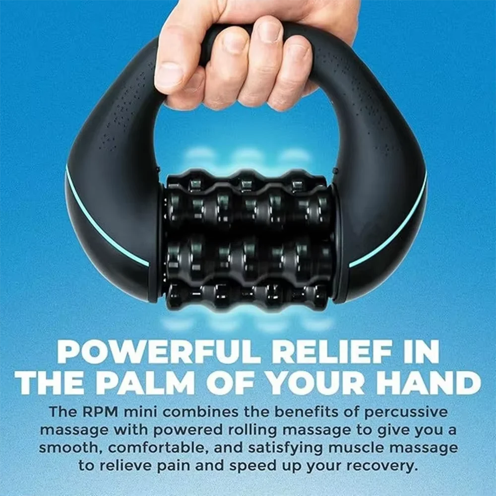 Percussive Massager for Muscle Recovery, 3-Speed Deep Tissue, Black Relaxation Treatment Tidesmit