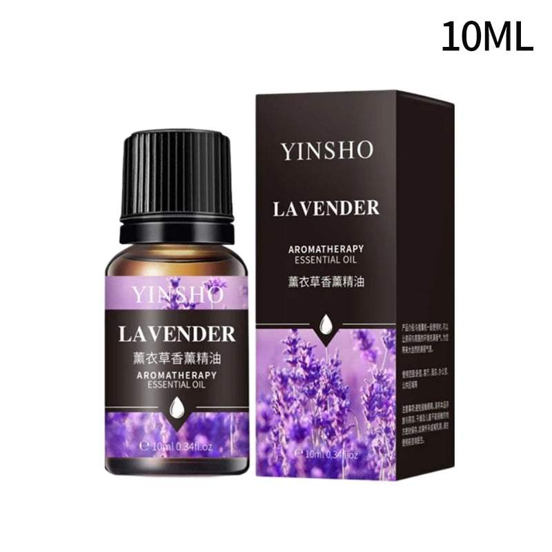 10ml Essential Oils For Humidifier Aromatic Diffuser Lavender Sakura Rose Coffee Sandalwood Lemon Fragrance Oil Making Candles