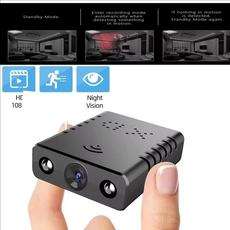 XD Mini Camera 2.4G WiFi HD 1080P Home Security Camcorder Micro Cam Video Surveillance Recorder Suport TF card
