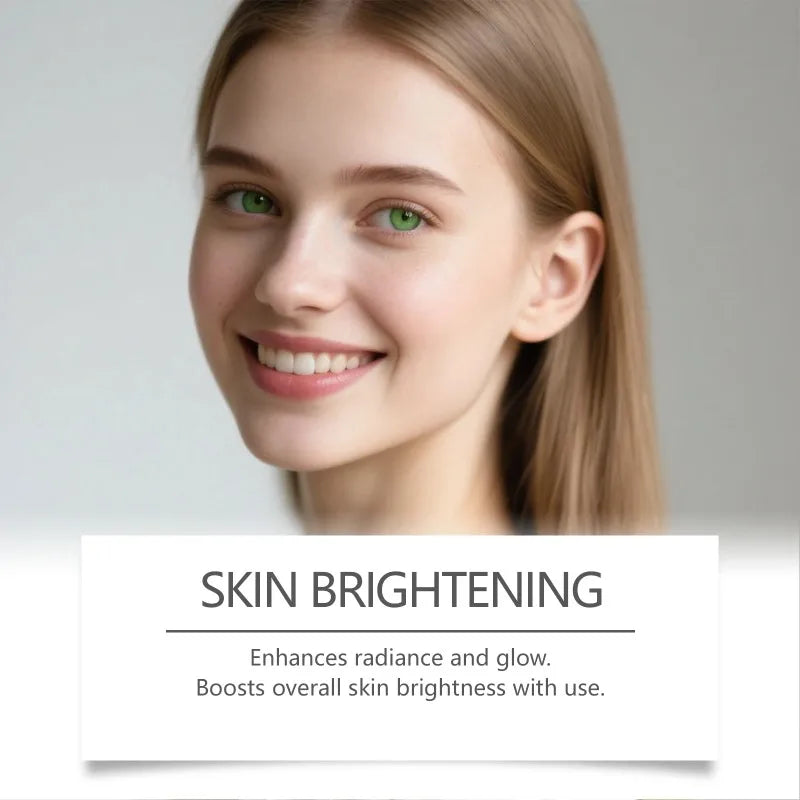 Woman smiling for Micro Infusion Serum Kit 0.25mm needle facial beauty tool for radiant, flawless skin at home.