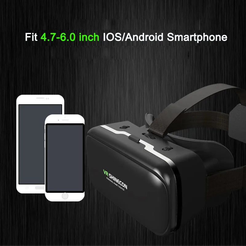 VR Headset for Smartphone – Immersive 3D Virtual Reality Smart Glasses Tidesmit
