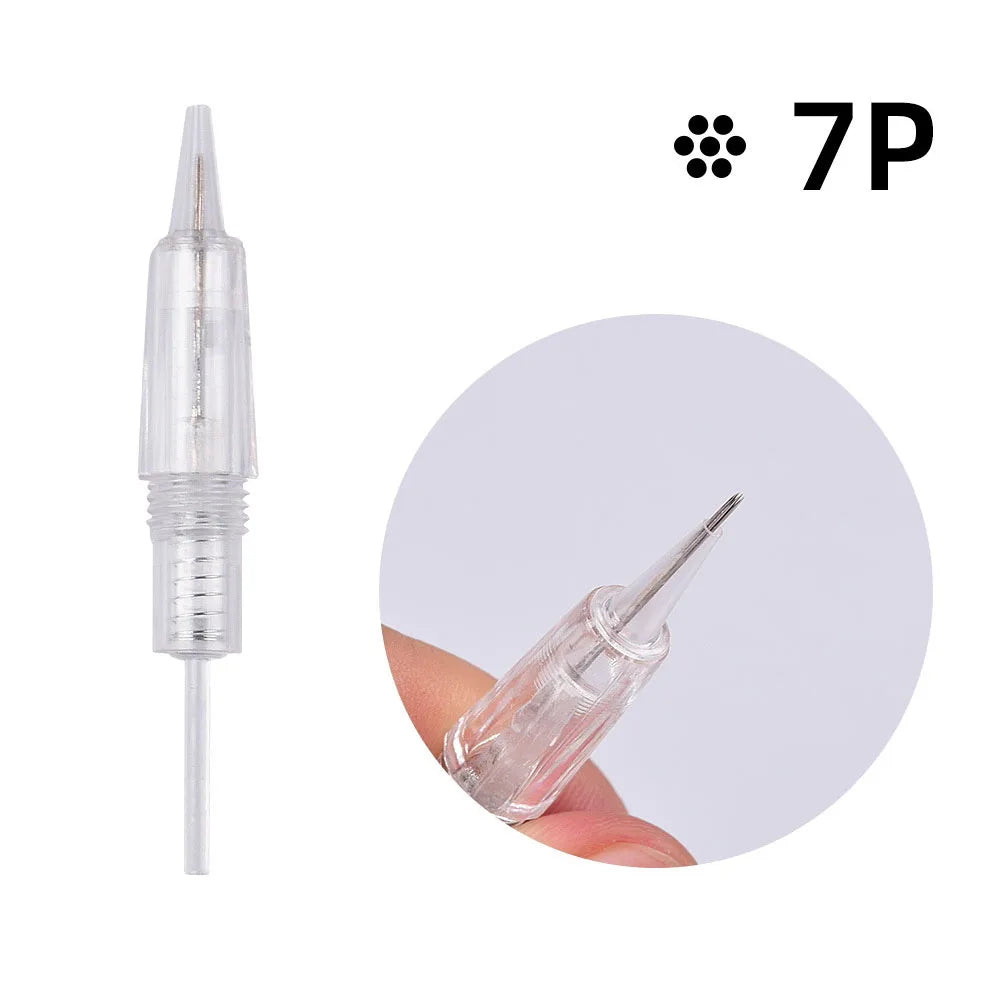 Tidesmit PMU Machine for Eyebrows and Lips – Precision Red Device Permanent Makeup Machines 7P Needles-30pcs Tidesmit