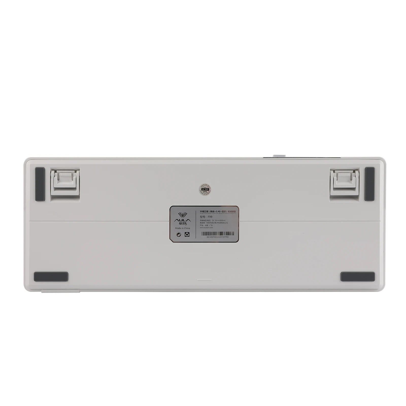 EPOMAKER x AULA F99 98% Gasket-Mounted Wired/BT/2.4GHz Wireless NKRO Mechanical Keyboard North-facing RGB 8000mAh Battery