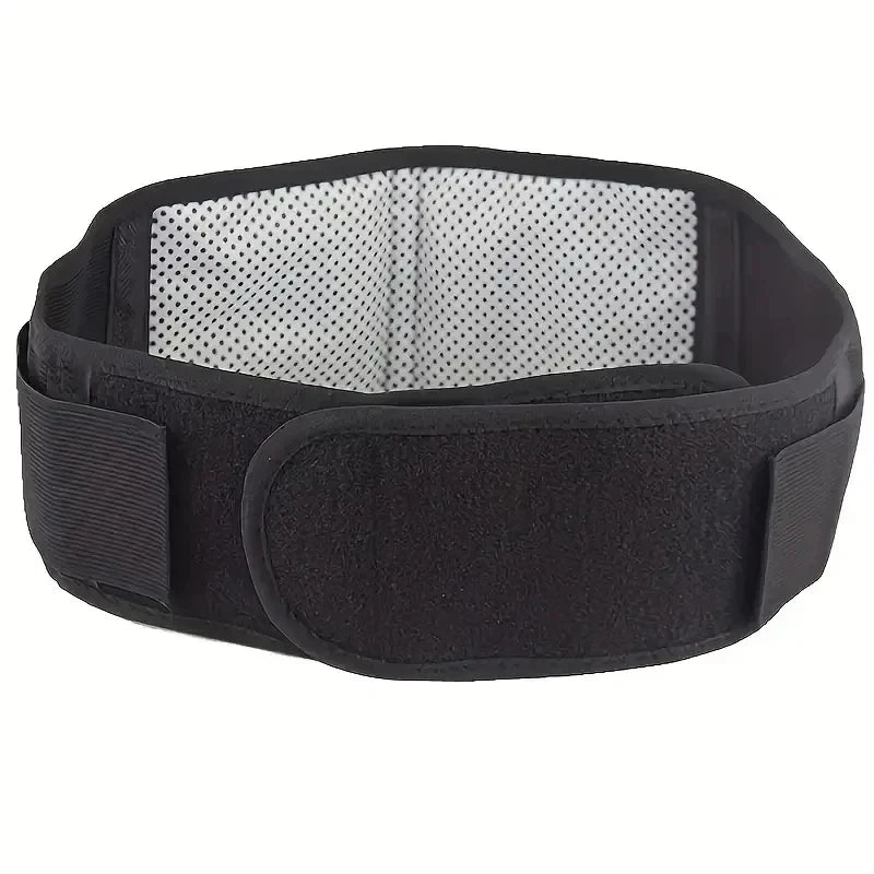 Back Massage Belt with 20 Magnets - Adjustable Waist Support (Black) Back Massage Instrument Black Tidesmit