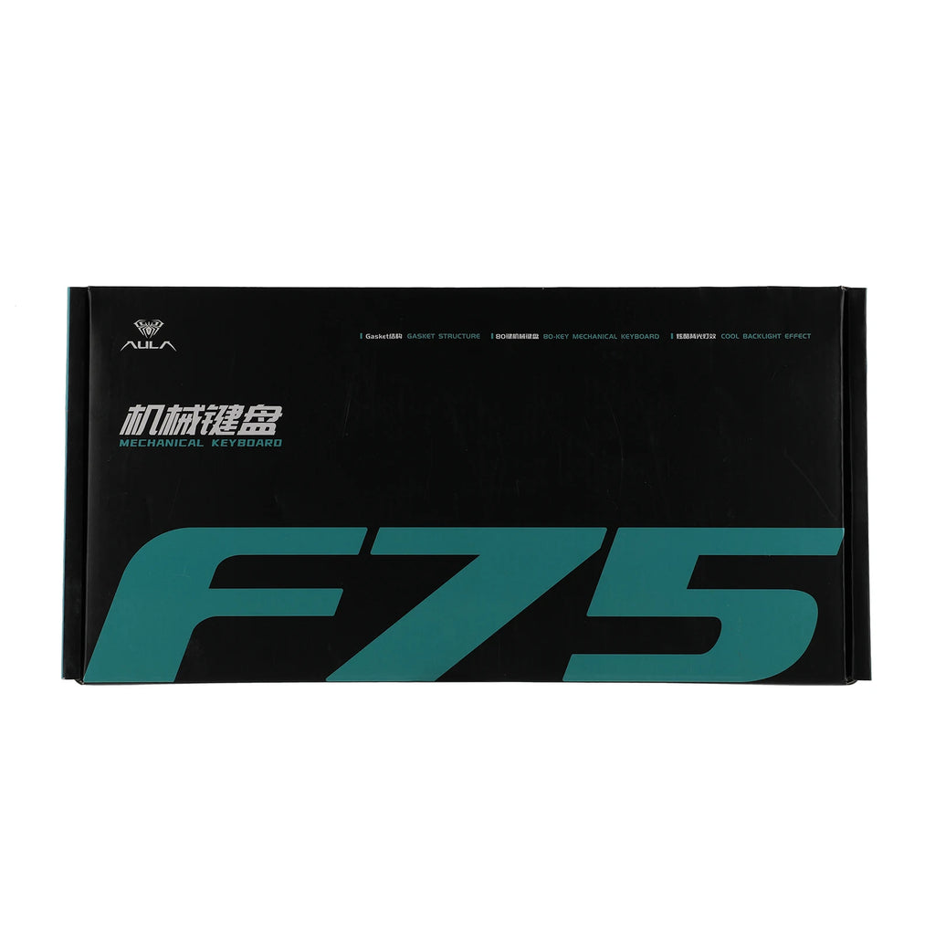 EPOMAKER x AULA F75 75% ANSI Hot-Swap Gasket Bluetooth 5.0/2.4G Wireless/Wired Mechanical Keyboard PBT Keycaps for Mac/Win