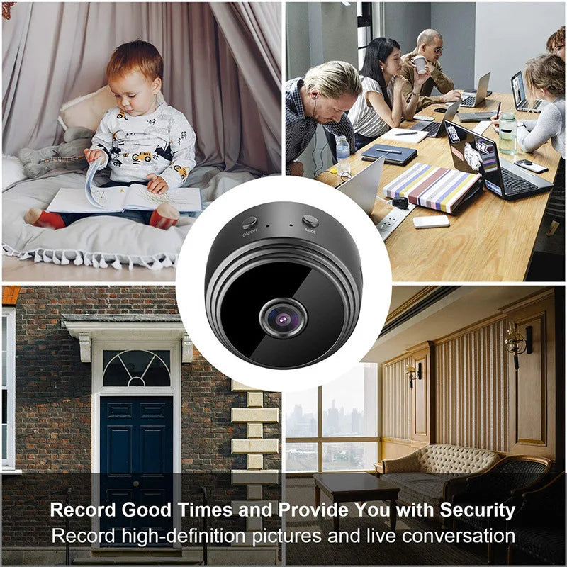 A9 Mini IP Camera Mobile 1080P HD WiFi Surveillance Cameras Sensor Camcorder Web Video Smart Home Safety Wireless Security Camer