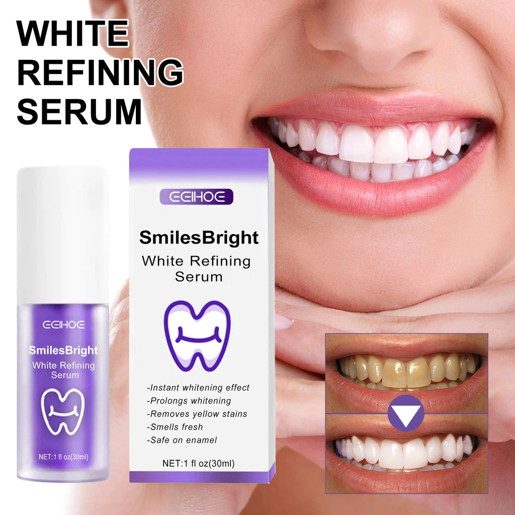 Tidesmit EELHOE teeth whitening mousse with nano-hydroxyapatite and xylitol for gentle bright smile refining 30ml
