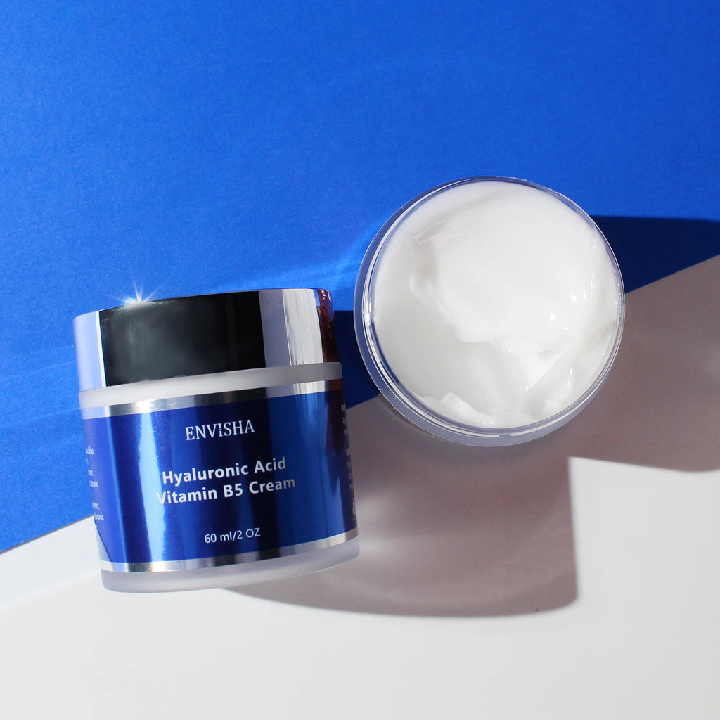 ENVISHA Face Cream Hyaluronic Acid&Vitimin B5 Skin Care Anti-Wrinkle Aging Moisturizing Shrink Pores Whitening Smooth Firming