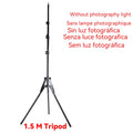 RGB LED Video Light Kit for Content Creation with Adjustable Tripod Only 1.5 M Tripod Tidesmit