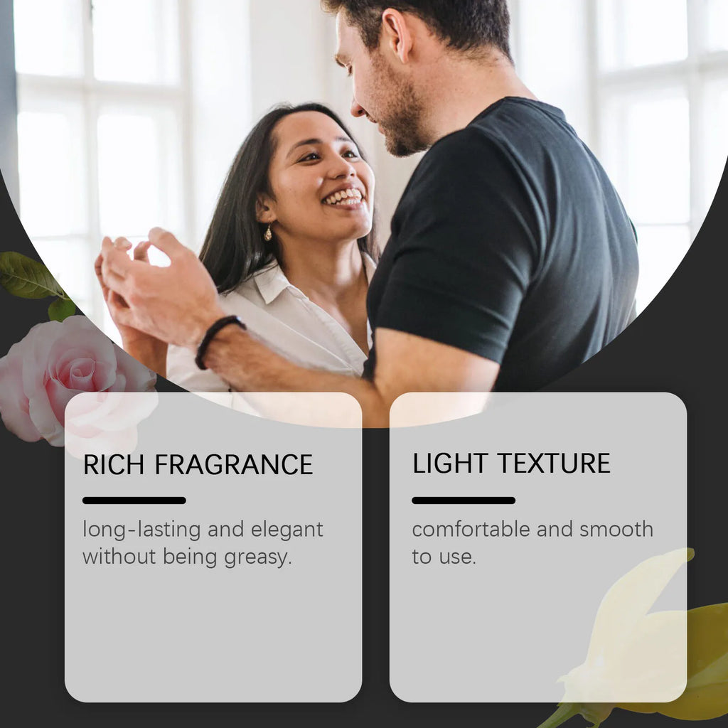2026 Long-Lasting Portable Perfume for Dating: Elegant, rich floral scent for couples with light, smooth application.