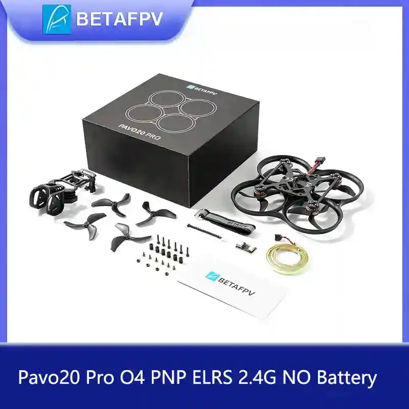 BETAFPV Pavo20 Brushless Whoop Drone O4 ELRS - Professional FPV Quadcopter PNP O4 ELRS no Batt China Mainland Tidesmit