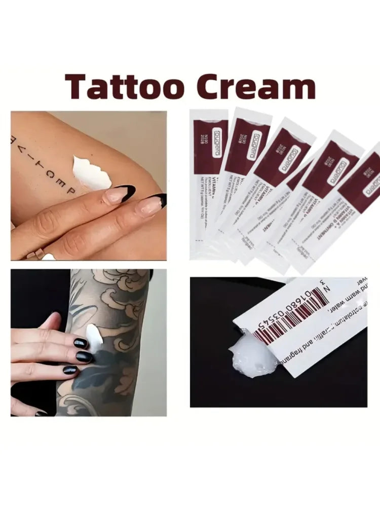 20/50/100/200pcs Fougera Vitamin Ointment A&D Tattoo Repair Cream Gentle Post-Tattoo Healing Supplies Tattoo Skin Care Must-Have