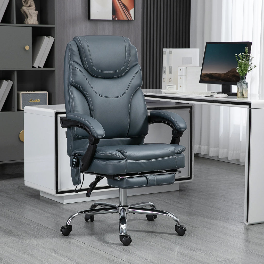 Massage Recliner Chair with 6 Vibration Points - Gray | Tidesmit Massage Chairs Tidesmit