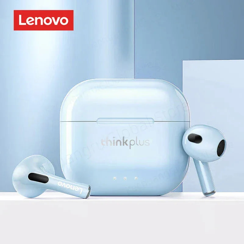 Lenovo LP40 II TWS Wireless Bluetooth Earphones by Tidesmit Blue Tidesmit