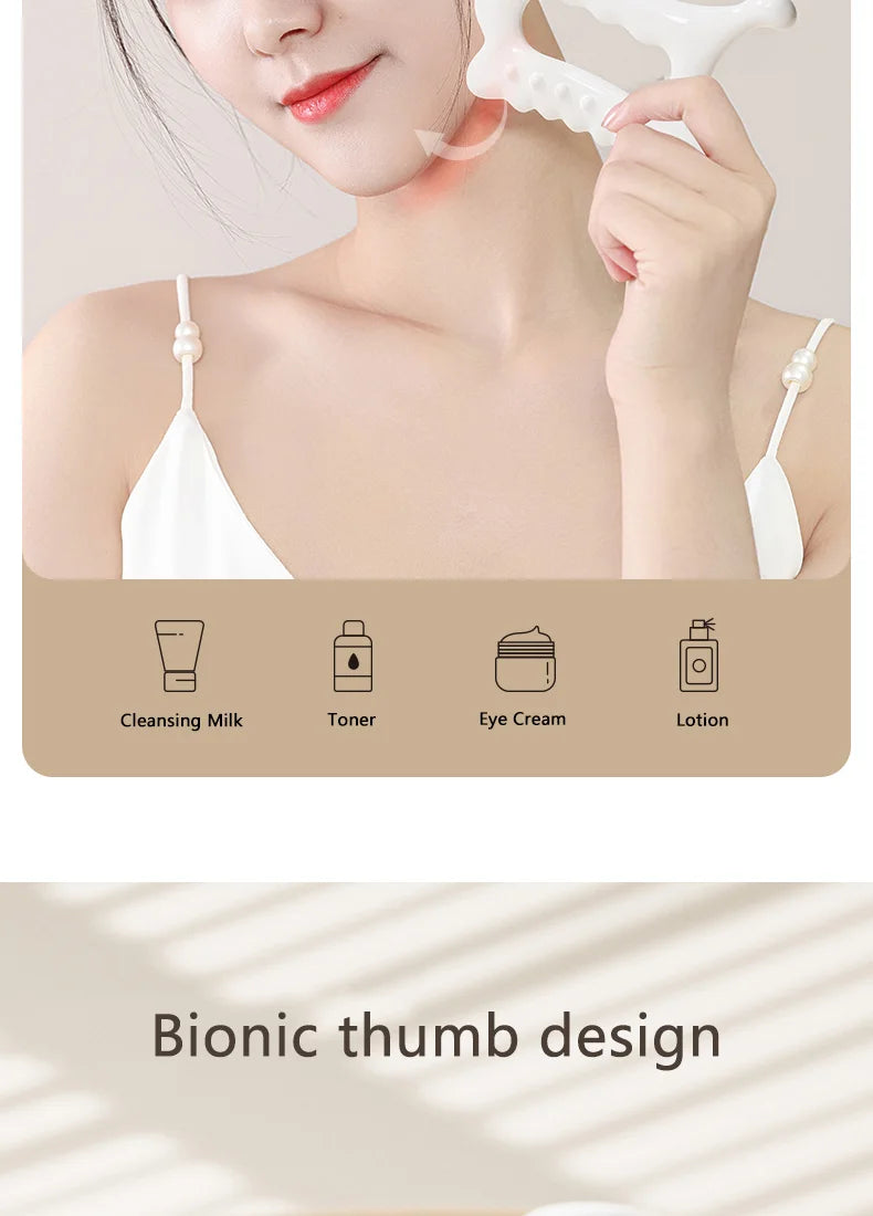 Gua Sha Body Massage Tool - Static Free Resin for Muscle Recovery Body Shaping Massage Equipment Tidesmit