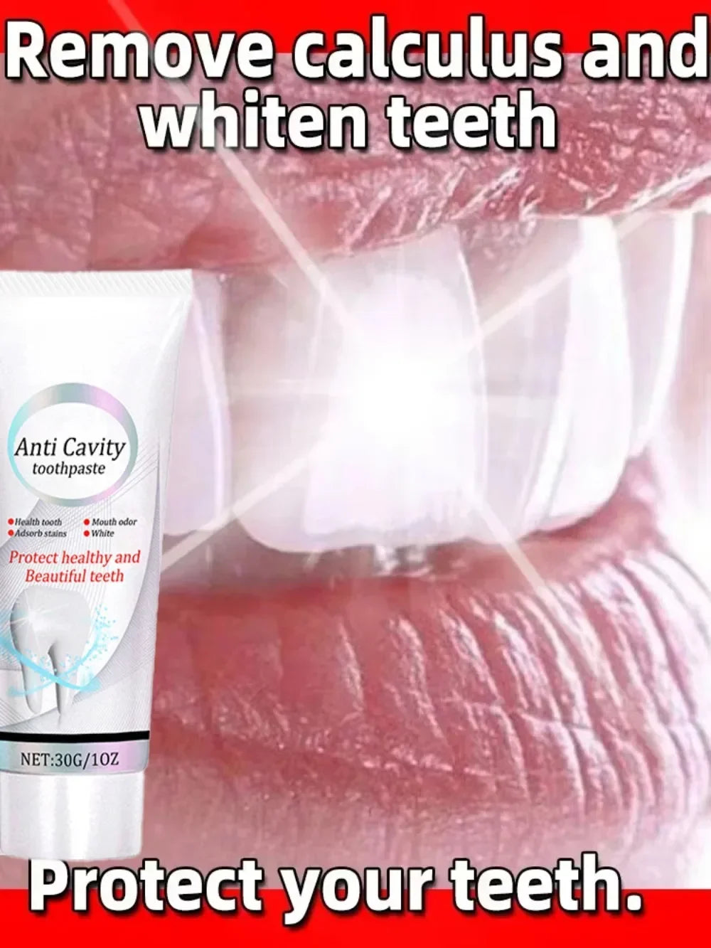 Tidesmit teeth whitening toothpaste for enamel repair, plaque removal, and long-lasting fresh breath