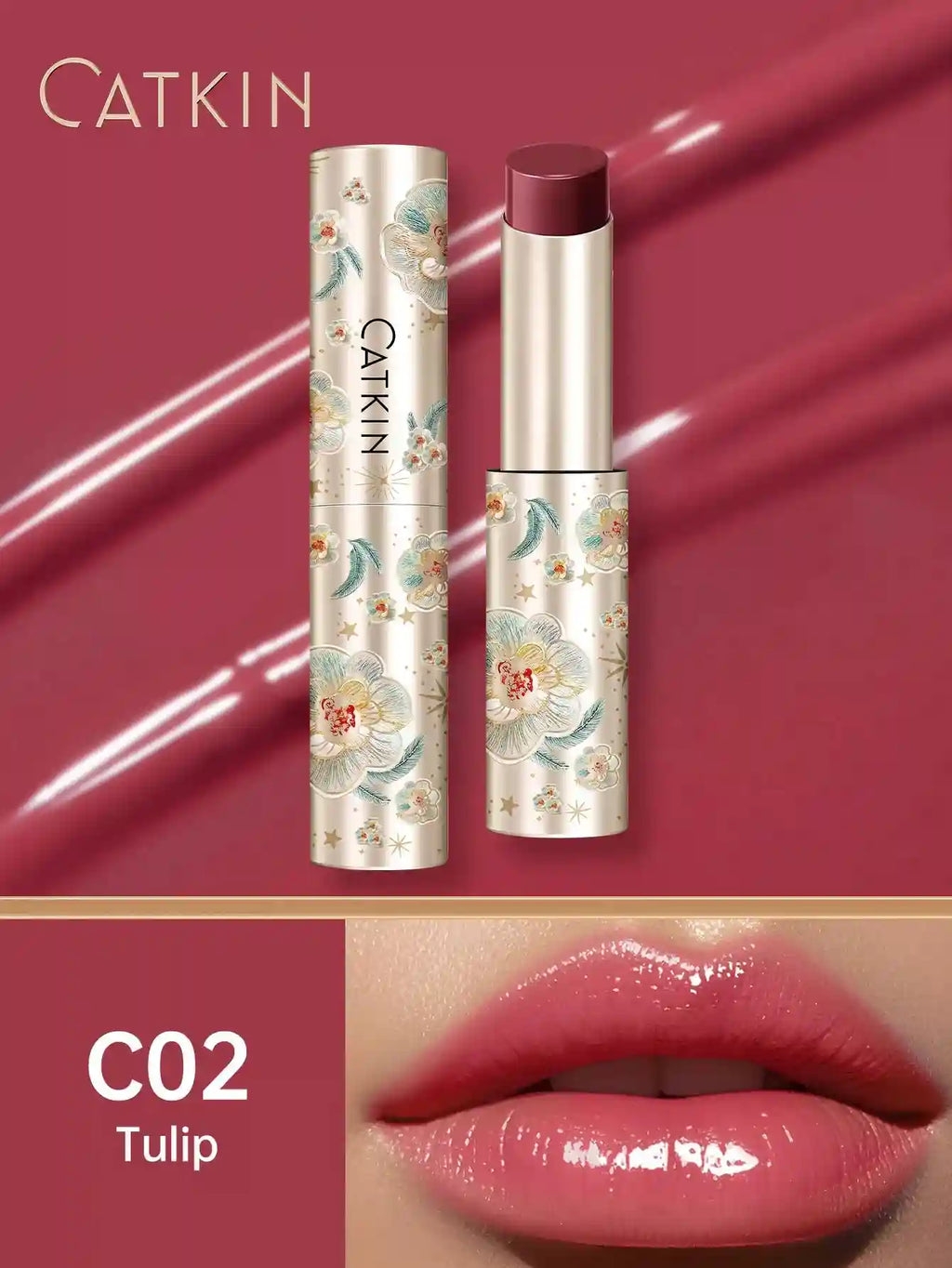 Moisturizing Tinted Lip Balm - Hydrating Lip Care with 6 Vibrant Shades Lip Care Tidesmit