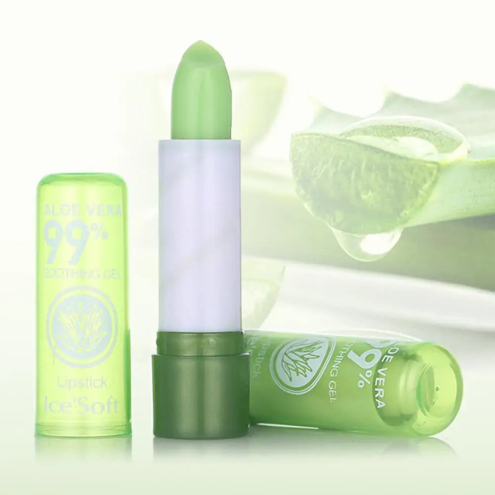 Aloe Vera Color Changing Lipstick - Hydrating Lip Balm Treatment Lip Care Tidesmit
