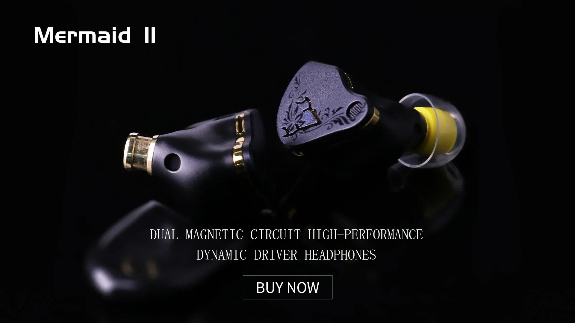 Wired HiFi In-Ear Monitors | Laser Engraved Metal Shell | Tidesmit Tidesmit