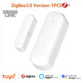 Zigbee Door Window Sensor for Smart Home Automation - White zigbee Tidesmit