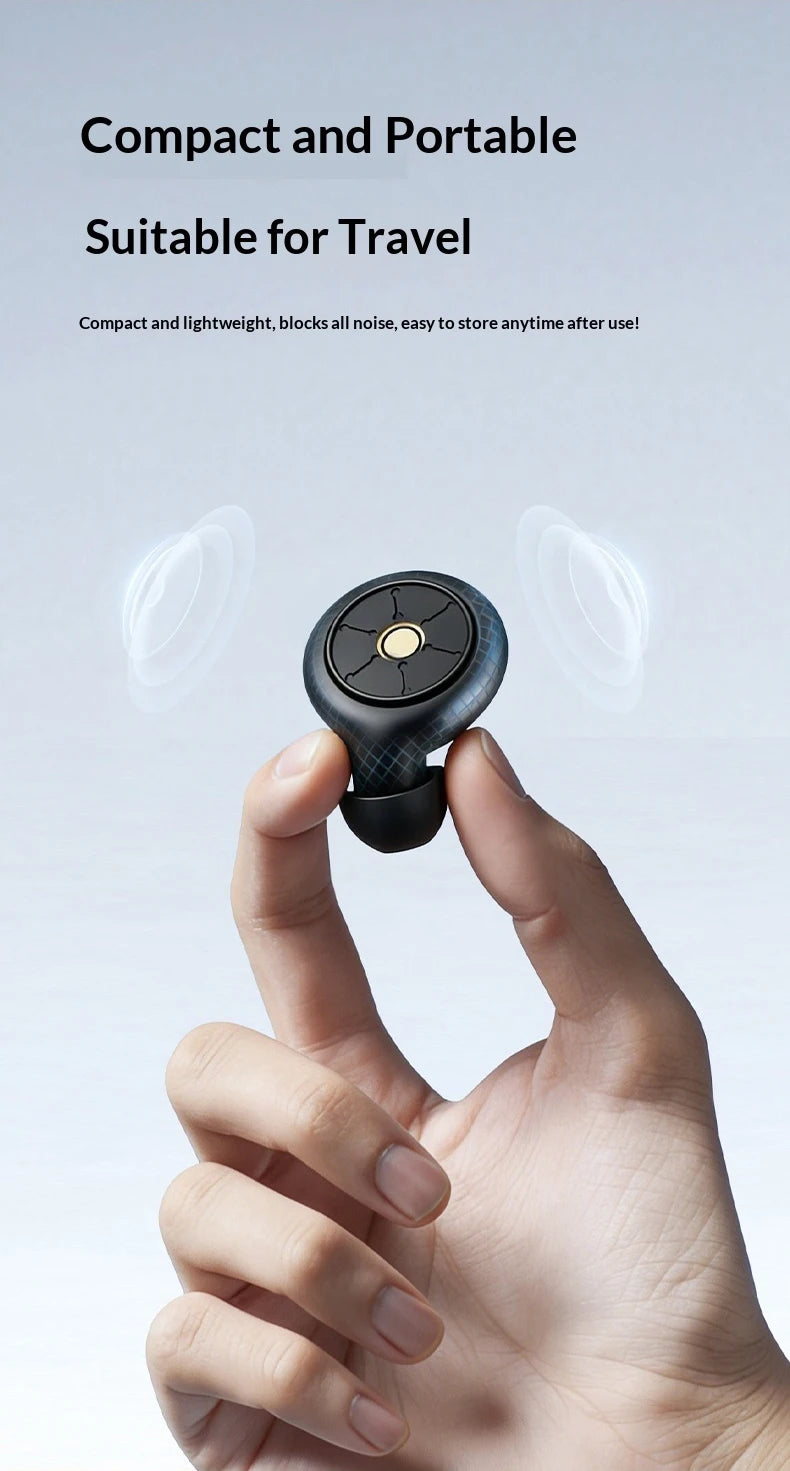 EarPlugs for Sleeping Noise Cancelling 50dB,Reusable Silicone Earplugs Strong sound insulation,Multiple sizes of ear caps,unisex