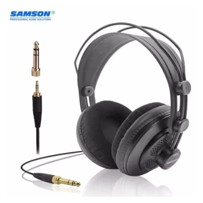 Samson SR850 Studio Headphones | Semi-Open Reference Monitor Tidesmit