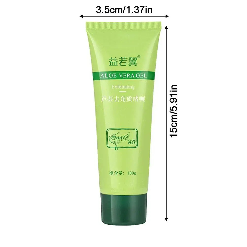 Aloe Vera Exfoliating Gel Body Scrub - Natural Cruelty-Free Skincare Scrubs Treatments Tidesmit