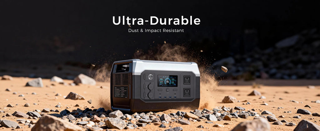 CTOLITY AP200 XP1000 200W/1800W Portable Power Station 192Wh/1024Wh 60000mAh/320000mAh LiFePO4 Battery Solar Generator UPS Function Emergency Power Supply for Camping Outdoor