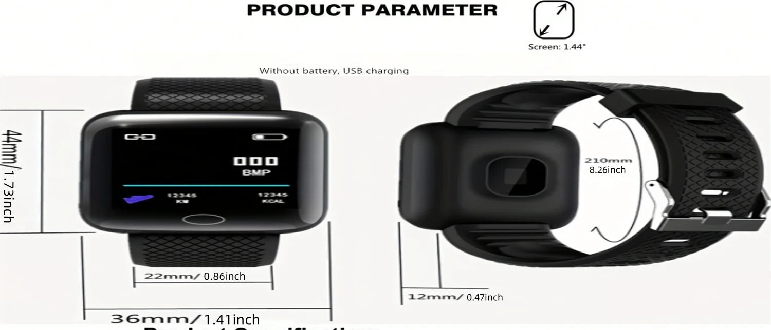 Smartwatch Men Women Kids Watch Electronic Smart Watches D20 Y68 Clock Fitness Monitor Birthday Gift For IOS Android Bracelet