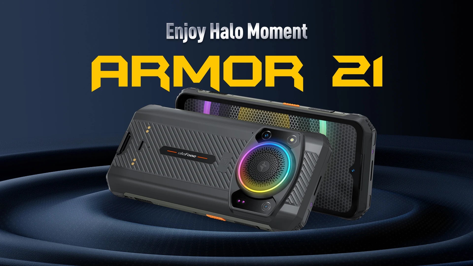 Ulefone Armor 21 16GB RAM 256GB ROM ，Android15  Helio G99 6nm, 64MP Camera,24MP Night Vision Camera ,9600mAh.6.58"120Hz.NFC