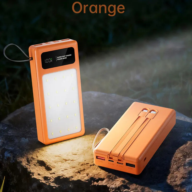 Portable Power Bank 200000mAh with LED Light by Tidesmit Tidesmit