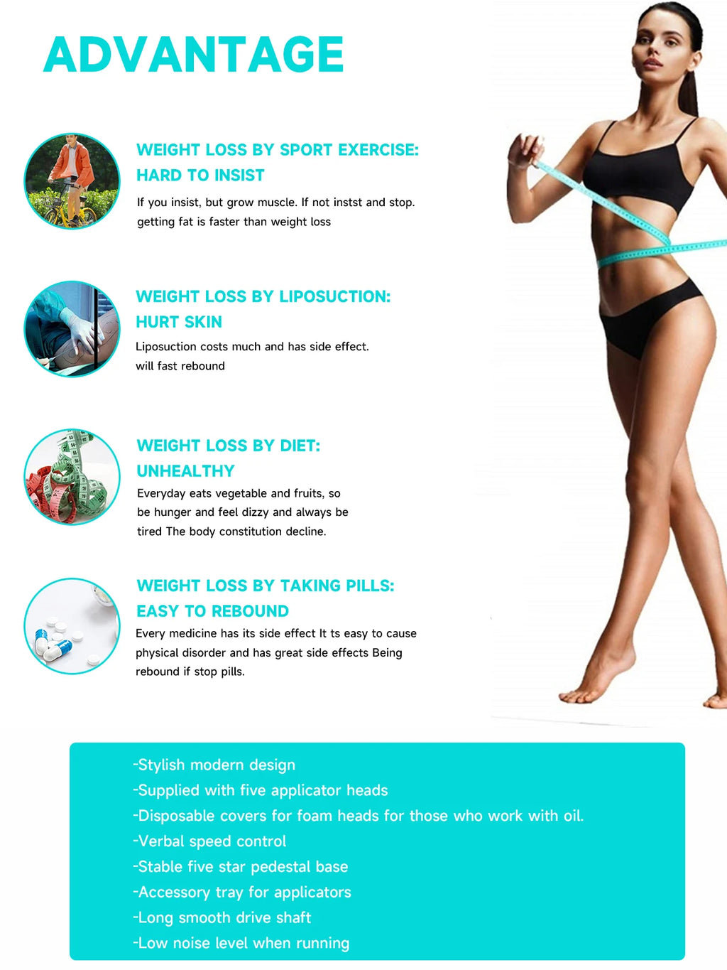 G5 Vibrating Body Slimming Machine for Deep Tissue Muscle Relief Body Shaping Massage Equipment Tidesmit