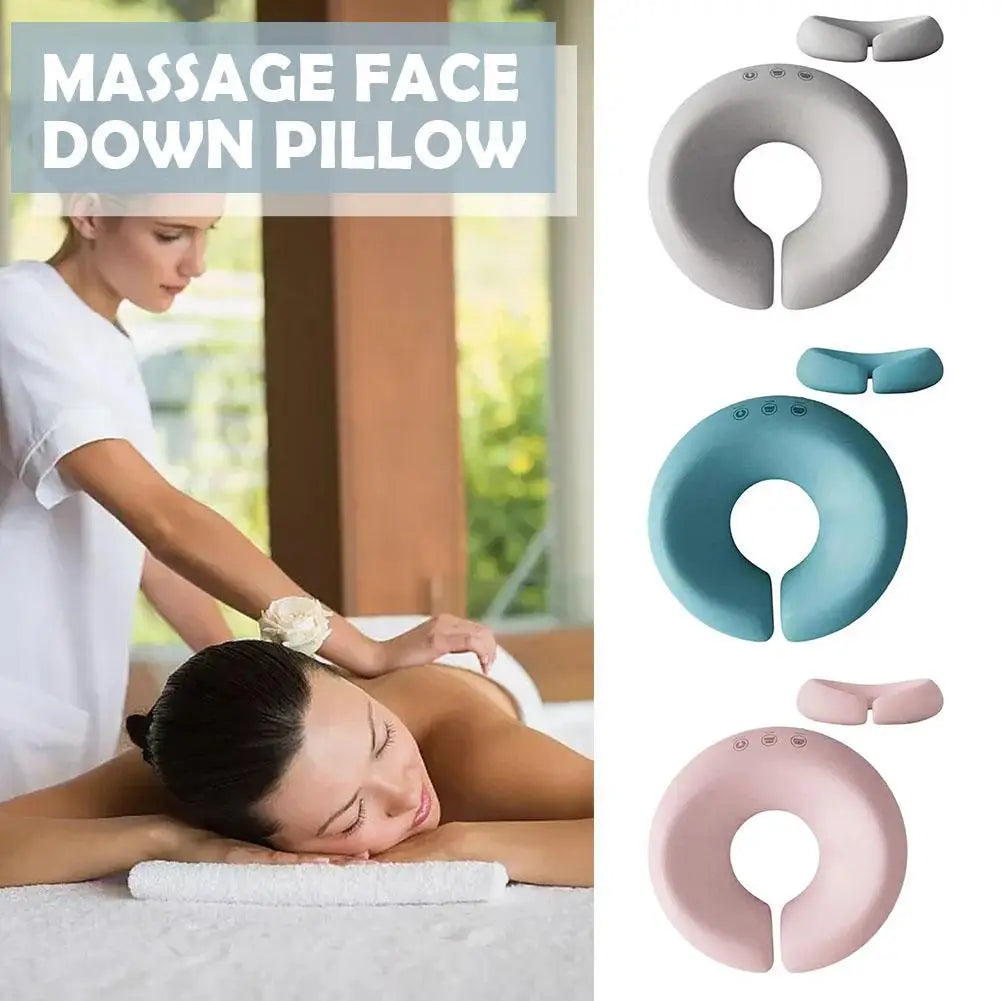 Massage Table Face Pillow | Soft Memory Foam Cushion for Relaxation Relaxation Treatment Tidesmit