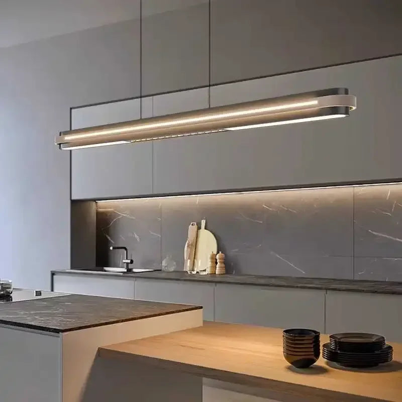 Minimalist LED Pendant Light 150cm - Modern Dining Room Lighting Tidesmit