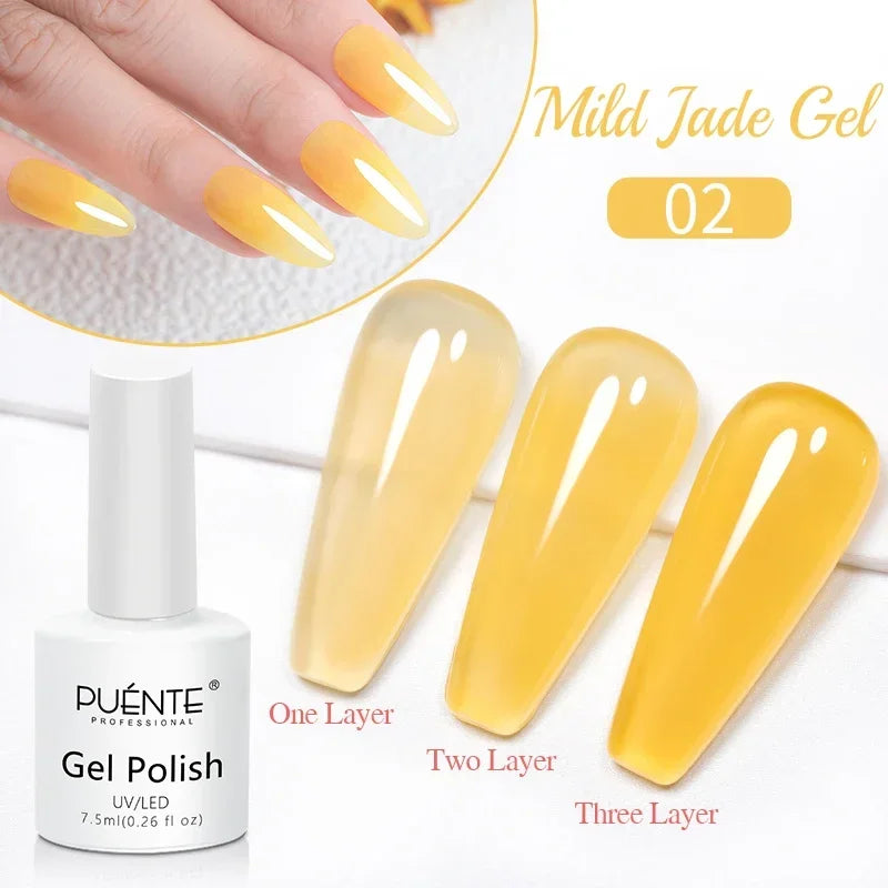 3D Sculpture Gel Nail Polish 15ml - Professional Soak Off Formula Permanent Makeup Machines mild jade gel 02 Tidesmit