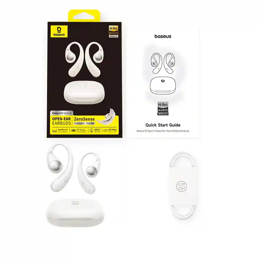 Wireless Sport Earbuds: Bluetooth 5.4 Hi-Res Open-Ear Headphones Tidesmit