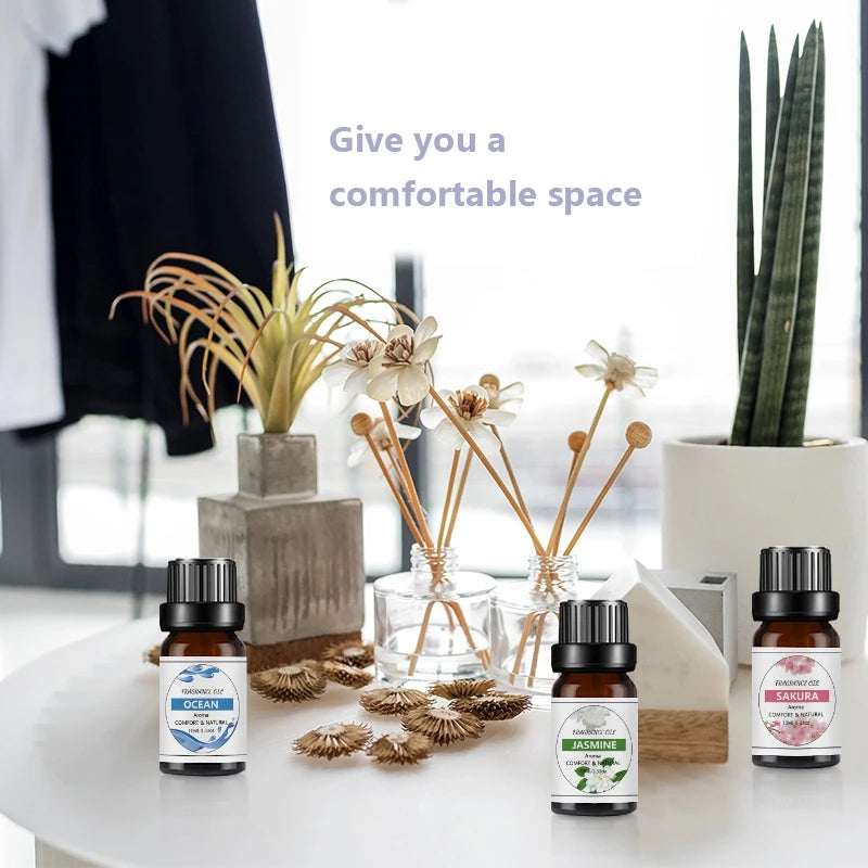 Fragrance Essential Oil Candles Making Diffuser Pure Nature Oil Water Soluble Aromatherapy Essential Oil Humidifier Wholesale