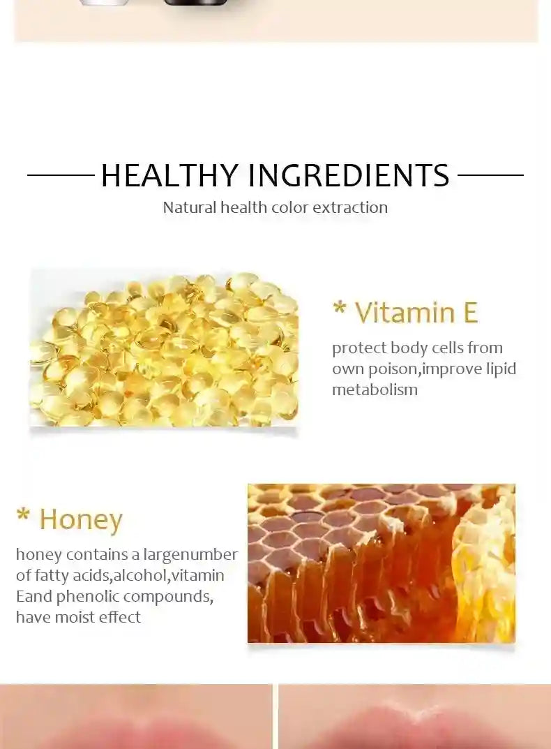 Lip Plumper Oil Serum: Instant Volume & Nourishing Lip Care Treatment Lip Care Tidesmit