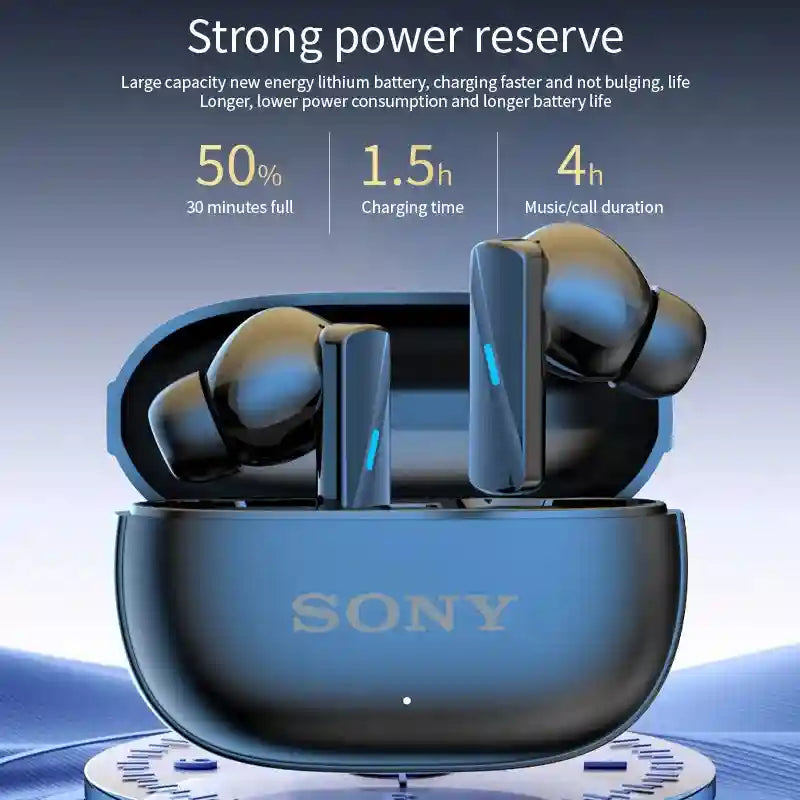 Wireless Bluetooth Earbuds with Active Noise Cancellation & Clear Mics Tidesmit