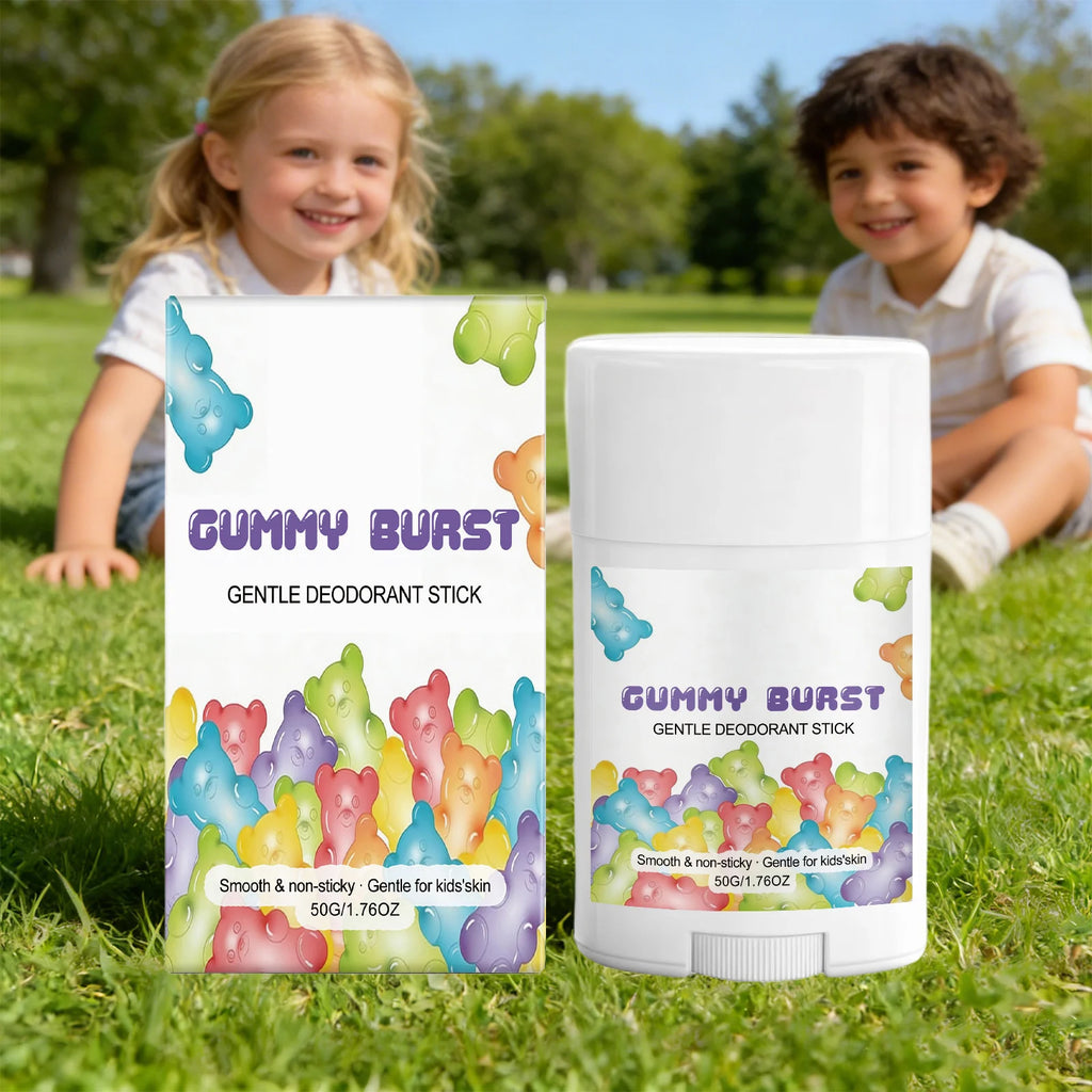 Tidesmit body odor remover antiperspirant stick for kids, providing long-lasting sweat and odor inhibition.