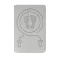 6MM Skipping Rope Mat Anti-noise Jump Rope Mat Floor Mats Exercise Shock Absorption Yoga Mat TPE Skipping Mat Fitness Pad B.H