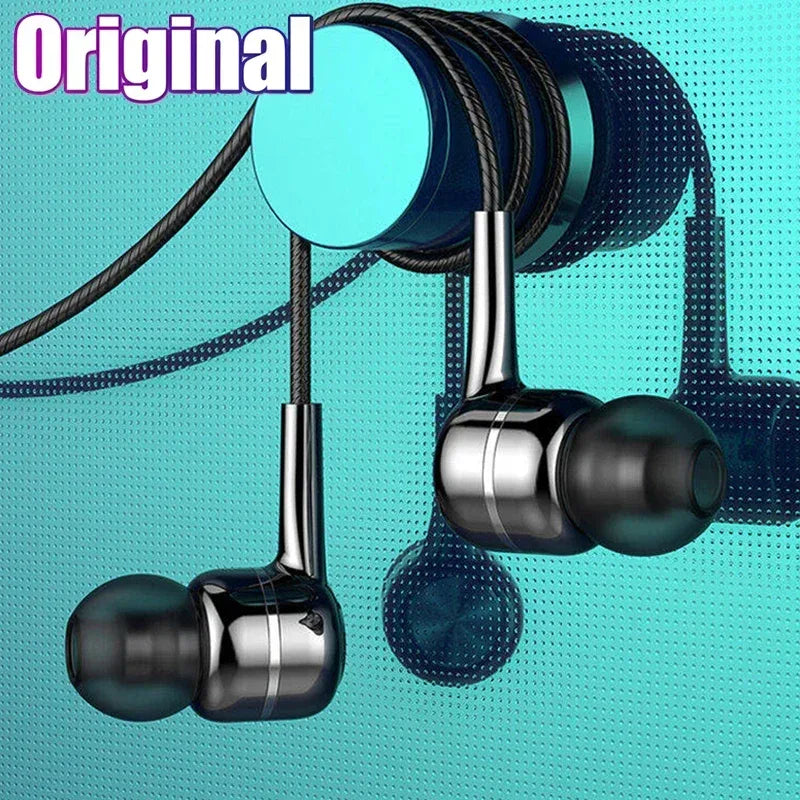 Wired HiFi Bass Earbuds with Microphone - Tidesmit 4-Color Series Tidesmit