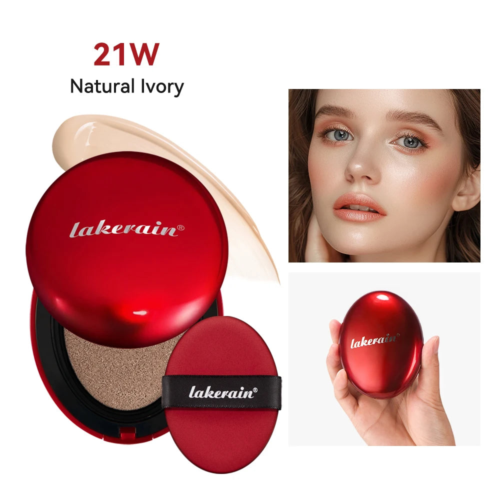 Tidesmit long-lasting semi-matte cushion foundation with SPF providing 72-hour coverage and sun protection texture