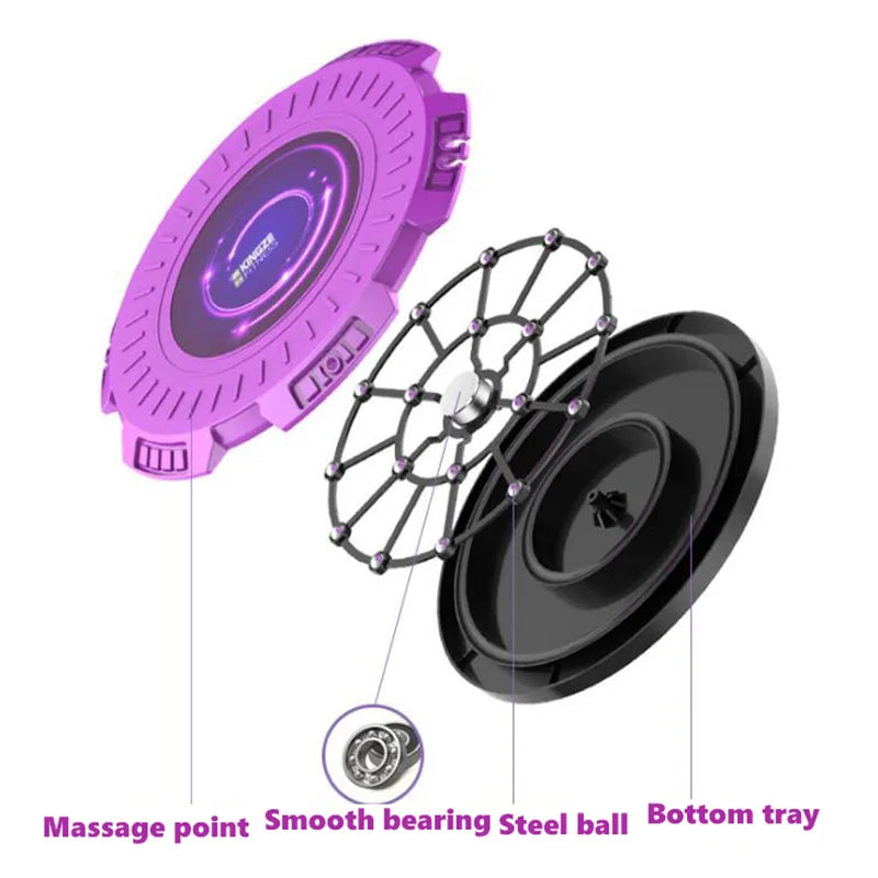 Waist Twisting Disc for Cardio Exercise and Foot Massage - Tidesmit Body Shaping Massage Equipment Tidesmit