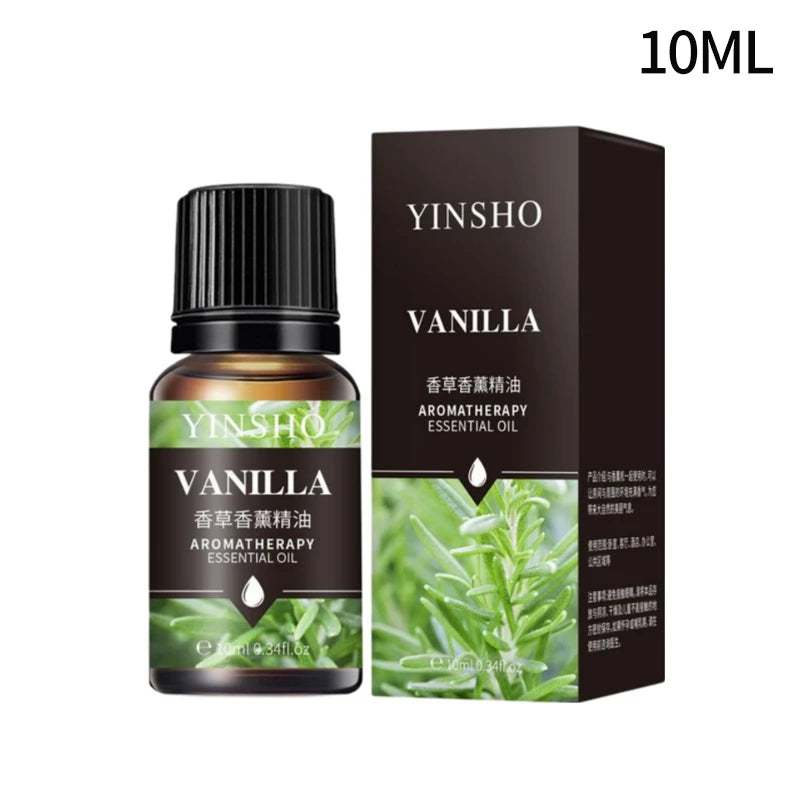 10ml Essential Oils For Humidifier Aromatic Diffuser Lavender Sakura Rose Coffee Sandalwood Lemon Fragrance Oil Making Candles