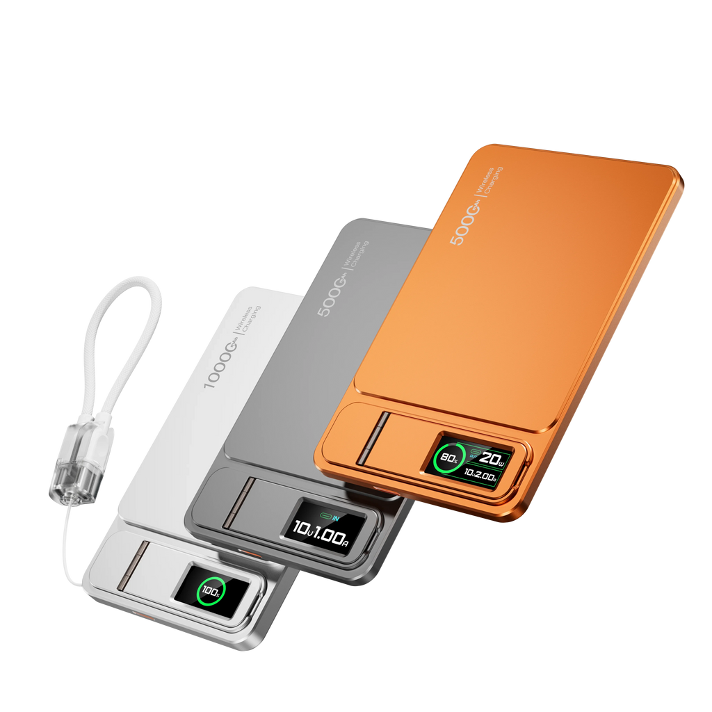 Magnetic Wireless Power Bank 10000mAh - Fast PD Travel Charger Tidesmit