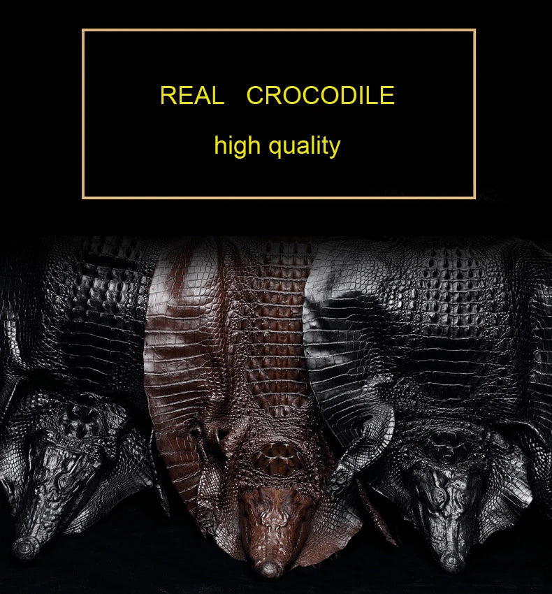 2025 New Design Fashion Crocodile Leather Women's Handbag Luxury Genuine Leather Lady Shoulder Bag Leisure Bag For Women 45
