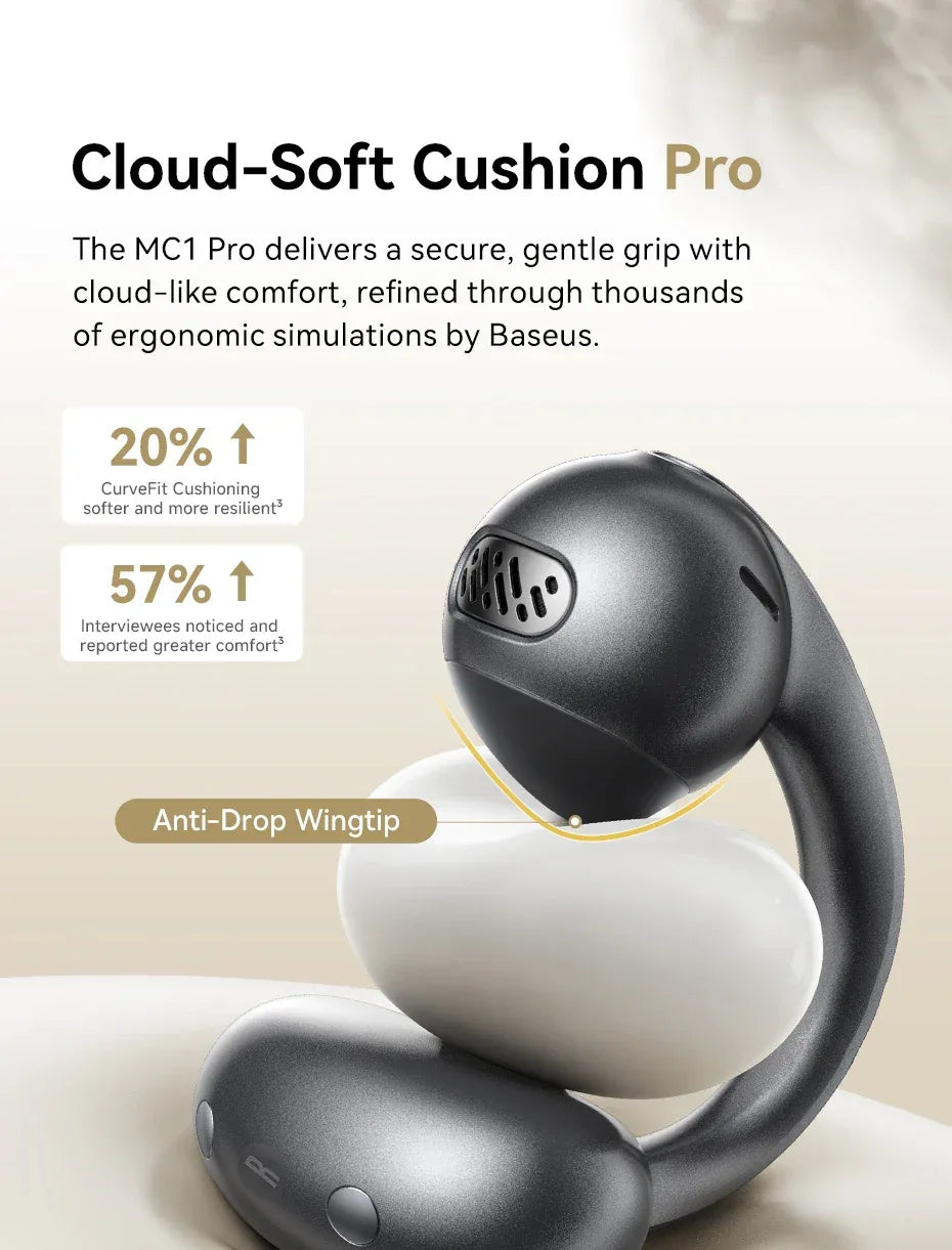 Open Ear Wireless Earbuds Bluetooth 5.4 - Tidesmit Tidesmit