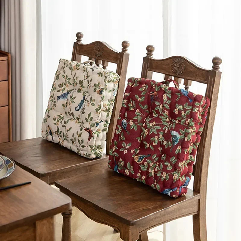 40X40CM Cotton Durable Window Sill Floor Sofa Cushion Fine Stitching Sitting Cushion Thicken Household Supplies 1PB