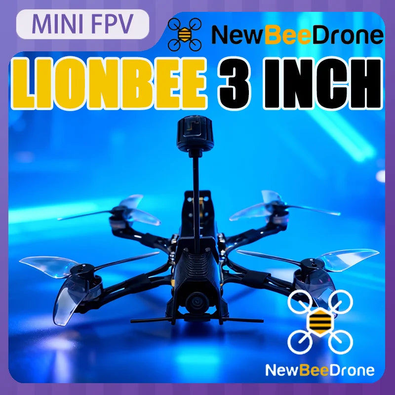 3 Inch FPV Micro Drone Kit with Long Range ELRS 2.4G and GPS Tidesmit